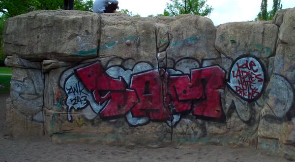 Traverse Rückseite I, Volkspark Berlin
